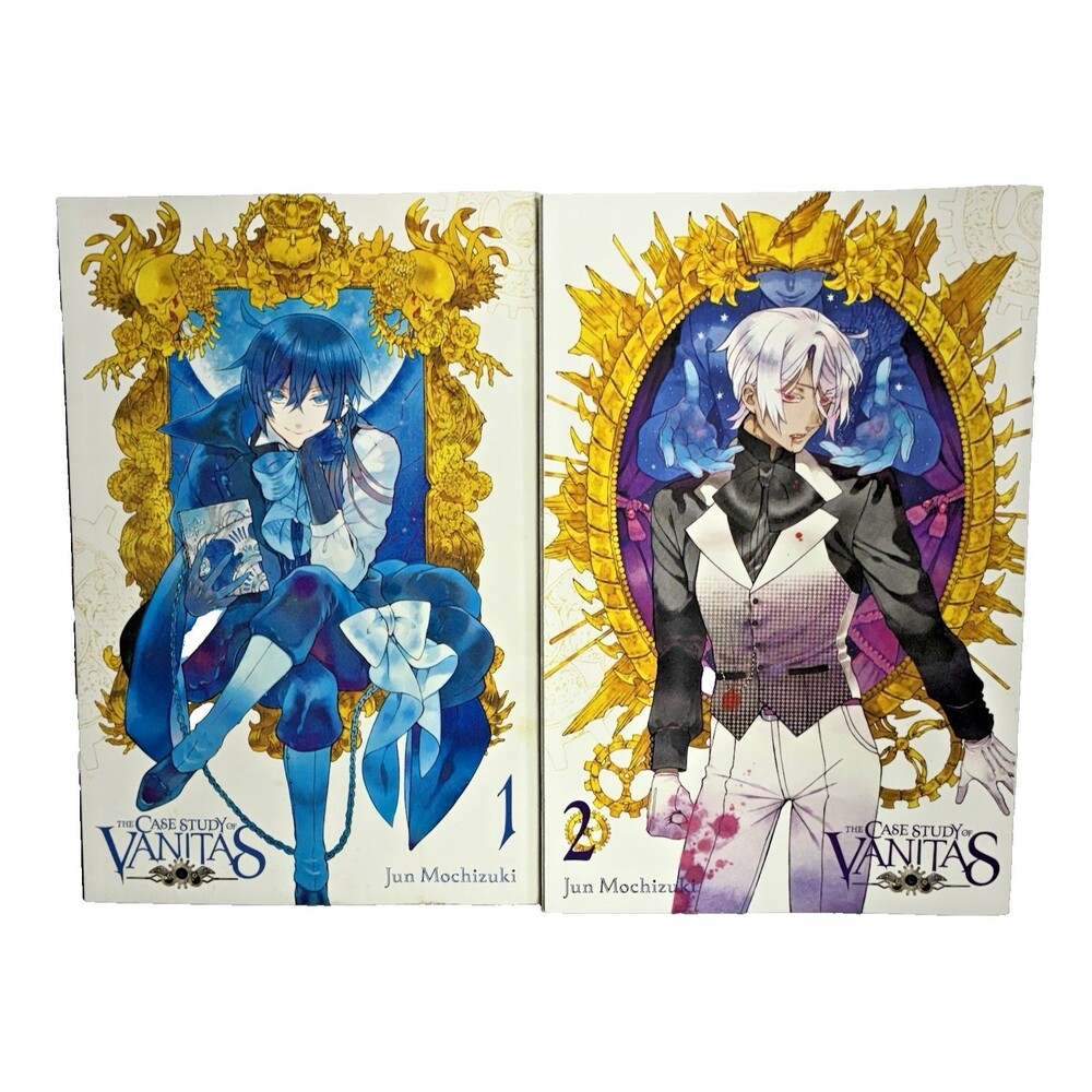 The Case Study Of Vanitas Volume 1 & 2 First Yen Press Edition Jun Mochizuki